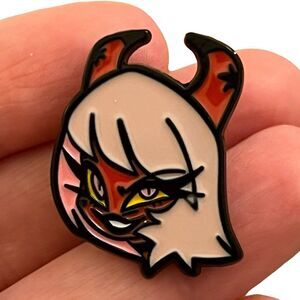 Helluva Bozz Hazbin Hotel Verosika Mayday Enamel Pin